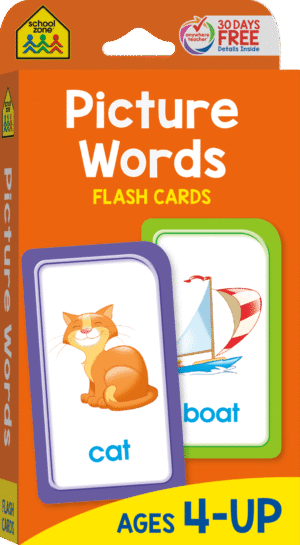 Picture Words Flash Cards