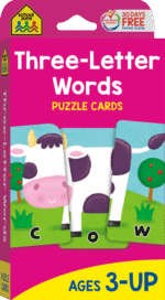Three-Letter Words Puzzle Cards