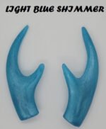 Plastic Shimmer Four Point Antler Tips