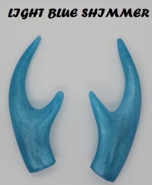 Plastic Shimmer Four Point Antler Tips