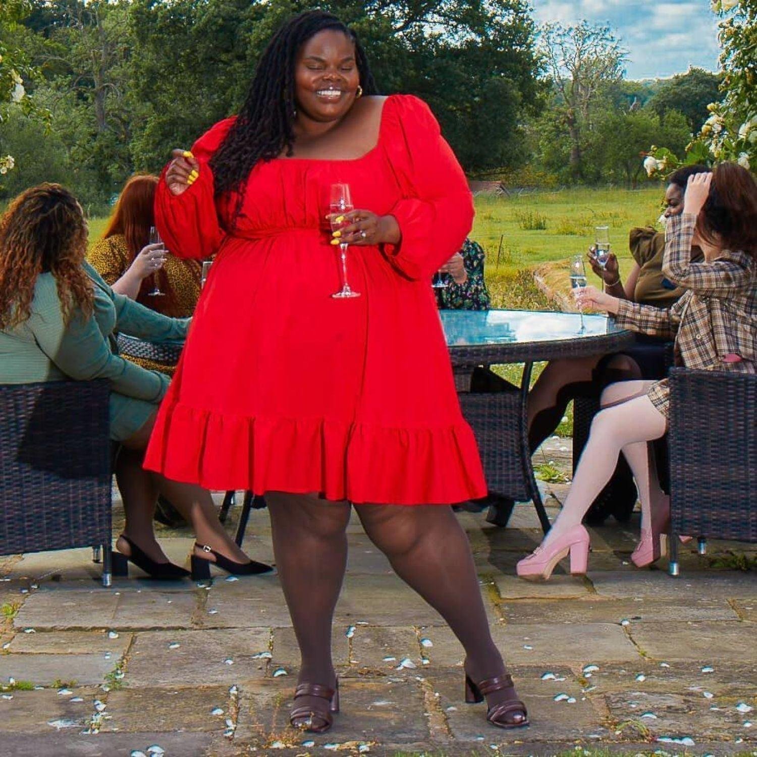 30 Denier Sheer Tights - Praline - Image 10