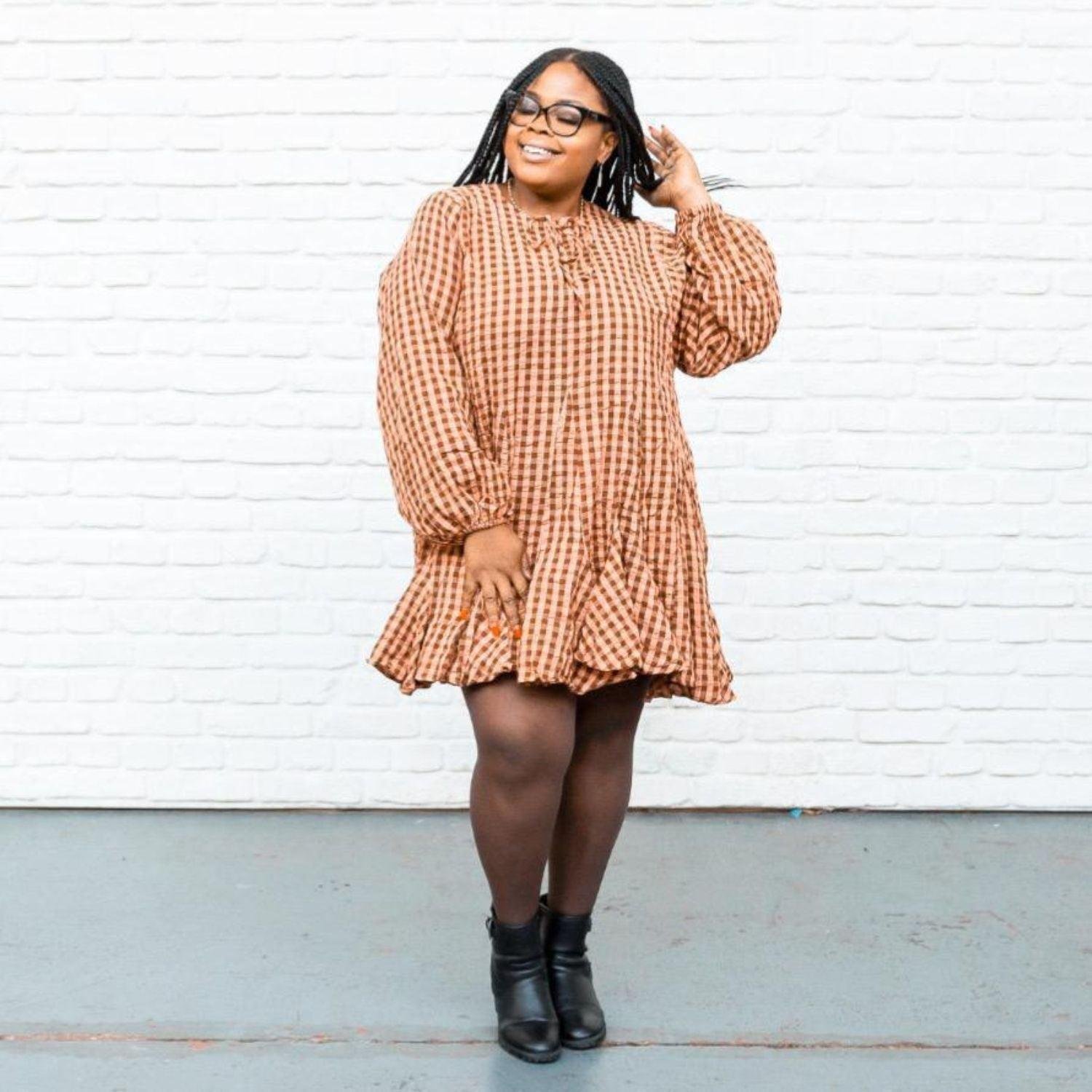 30 Denier Sheer Tights - Praline - Image 13