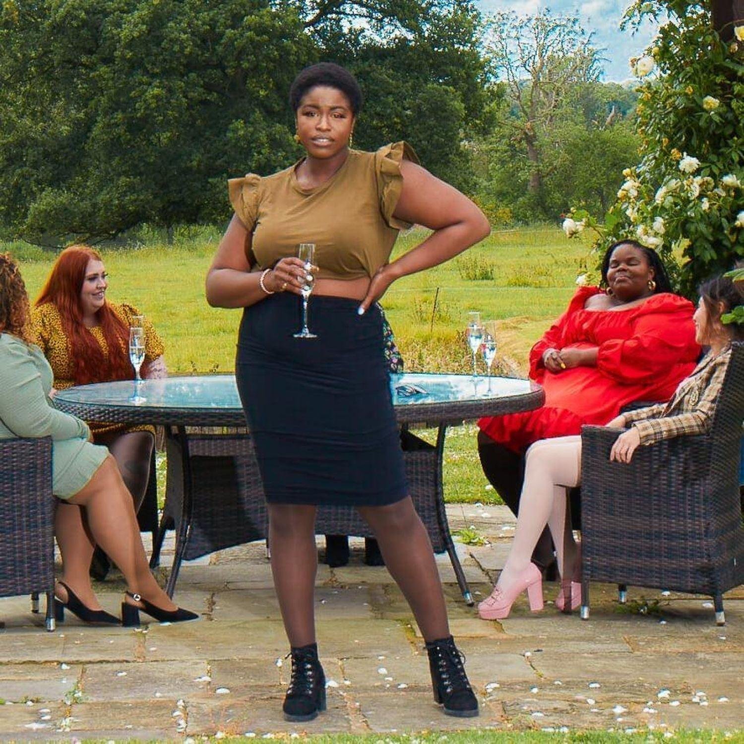 30 Denier Sheer Tights - Praline - Image 14