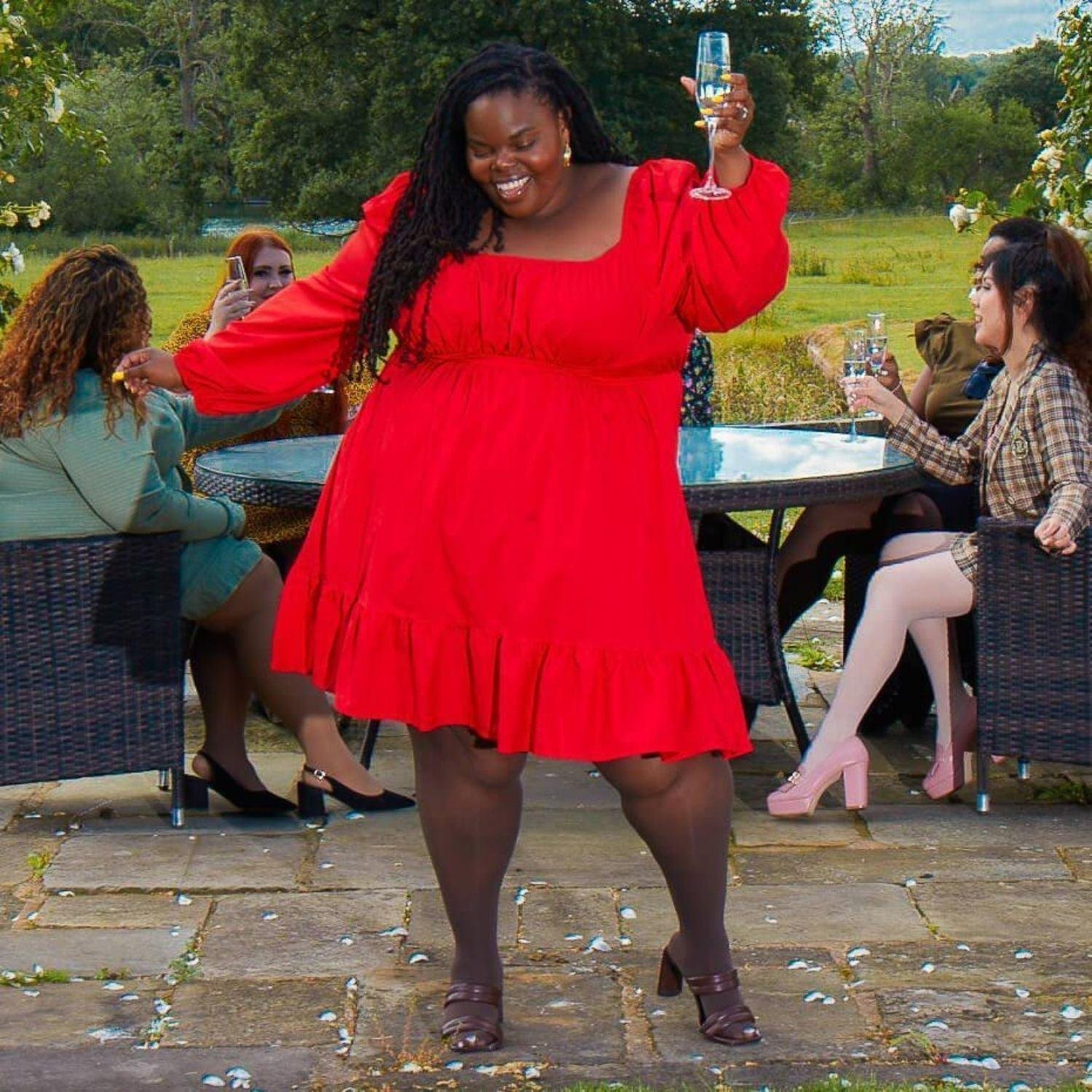 30 Denier Sheer Tights - Praline - Image 5