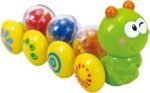 Play My Wiggly Caterpillar Baby Pull-Along Toy, Green/Blue/Red/Yellow Pretend Play Perfect for 18 Months and Up