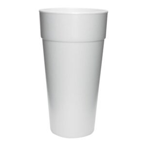 DART - 8J8CT 8-Ounce Foam Cup (Case of 1000), White