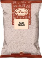 Aiva Finger Millet Flour | Ragi Flour (4 LB) – Stone-Ground Whole Grain Flour for Baking, Cooking, and Traditional Recipes