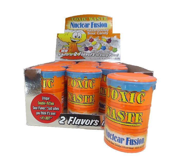 Toxic Waste Sour Nuclear Fusion Drum 1.48oz Tub