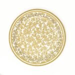 Gold Chinosierie Heavy Duty Paper Plates