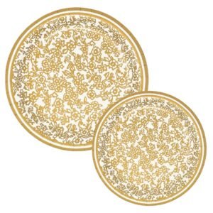 7" & 10" Gold Paper Plate Bundle