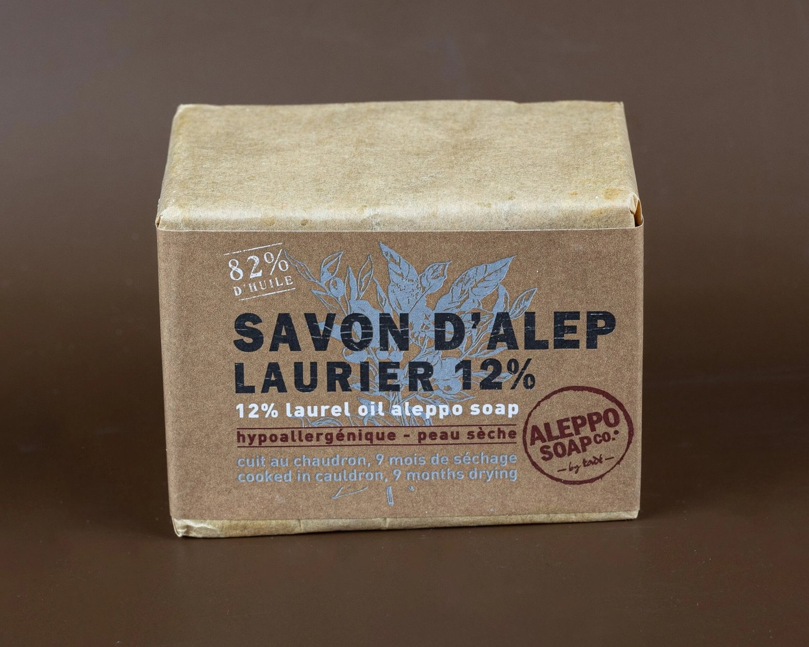 Aleppo Soap with 12% Laurel Oil | for Dry Skin | 200g
