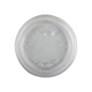 Karat 1.50 oz. & 2 oz PP Portion Cup Lids - 2,500 ct
