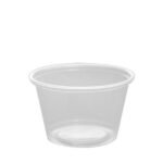 Plastic Portion Cups - 4oz PP Portion Cups - Clear - 2,500 ct